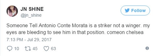 Fan Chelsea bắt đầu lo lắng về khả năng 'xịt' của Morata - Bóng Đá