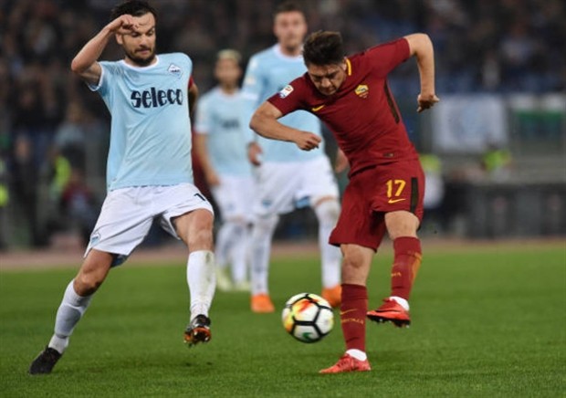 Bàn thắng thì không, nhưng thẻ đỏ lại xuất hiện tại Derby thành Rome - Bóng Đá