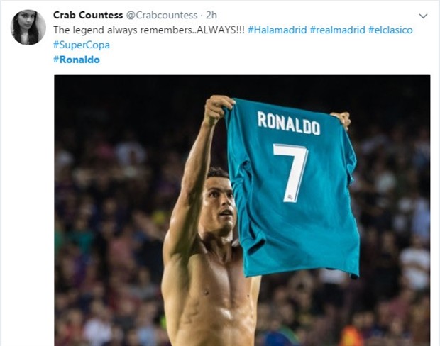 Ronaldo khoe áo 'phản đòn' Messi, fan Real nói gì? - Bóng Đá