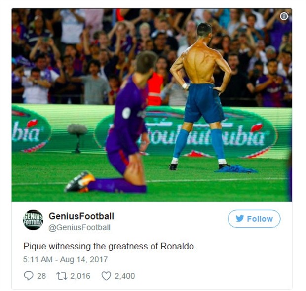 Ronaldo khoe áo 'phản đòn' Messi, fan Real nói gì? - Bóng Đá