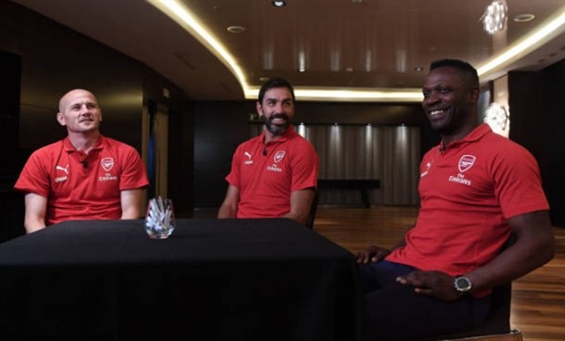 Các huyền thoại Arsenal hồ hởi trước thềm đại chiến với Real - Bóng Đá