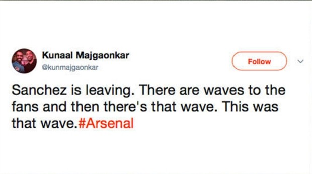 Sanchez vẫy tay chào, Fan Arsenal bắt đầu thấy sợ - Bóng Đá