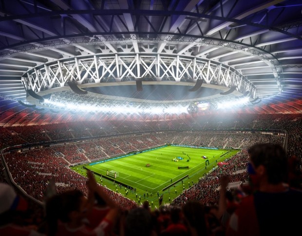 World Cup 2018 đẹp lung linh trong FIFA 18 - Bóng Đá