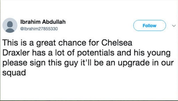 Không chỉ Man Utd, fan Liverpool, Chelsea,... cũng 'sốt' vì Draxler - Bóng Đá