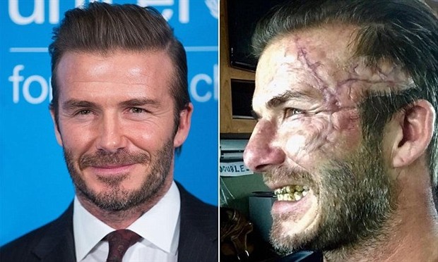 Xót xa với nhan sắc 'xấu tệ' của Beckham trong phim mới - Bóng Đá