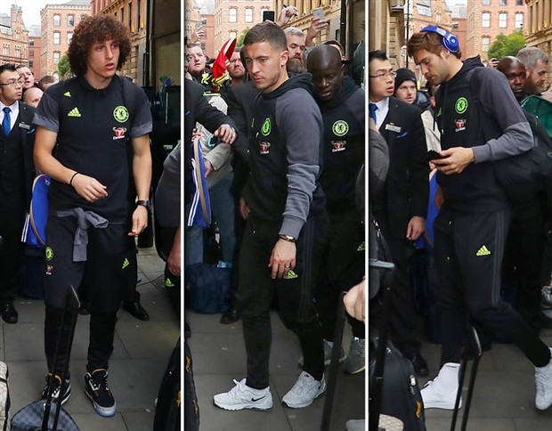 Vừa tới Manchester, Chelsea đã gặp rắc rối với an ninh - Bóng Đá
