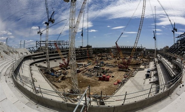 Fan Tottenham lại thổn thức trước những bức ảnh về 'nhà mới' - Bóng Đá