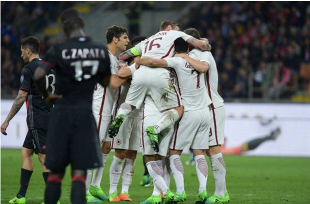 Dzeko tỏa sáng, Roma nhấn chìm Milan ngay tại San Siro - Bóng Đá