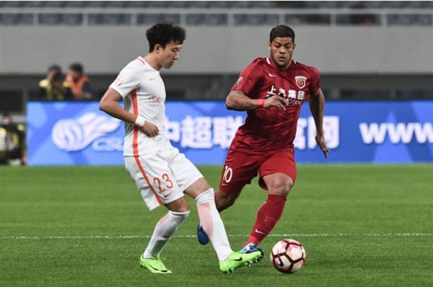 Hulk tỏa sáng, Shanghai SIPG soán ngôi đầu của Shandong Luneng - Bóng Đá