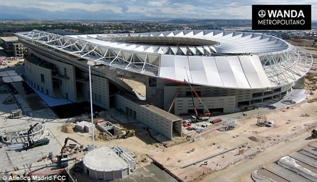 Sân mới của Atletico dần hình thành, 6 tuần nữa hoàn tất - Bóng Đá