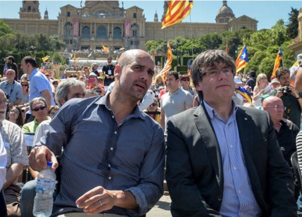  Guardiola oai hùng kêu gọi độc lập cho Catalonia - Bóng Đá
