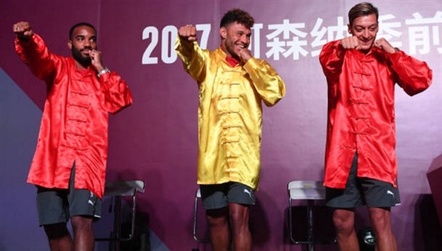 Lacazette cùng dàn sao Arsenal tự tin múa quyền tại Thượng Hải - Bóng Đá