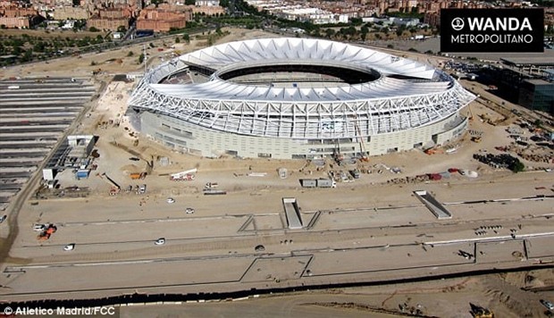 Sân mới của Atletico dần hình thành, 6 tuần nữa hoàn tất - Bóng Đá