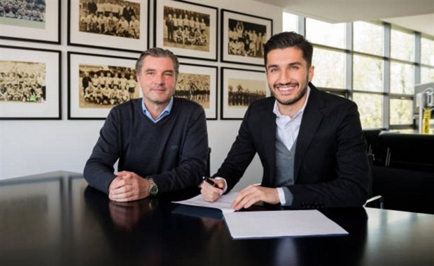 Nuri Sahin cười hết ga ký hợp đồng mới cùng Dortmund - Bóng Đá
