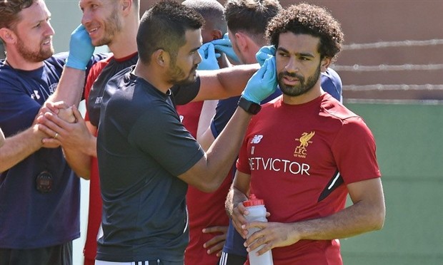 Ngày ấy cũng đã tới, Salah chính thức tập luyện cùng Liverpool - Bóng Đá