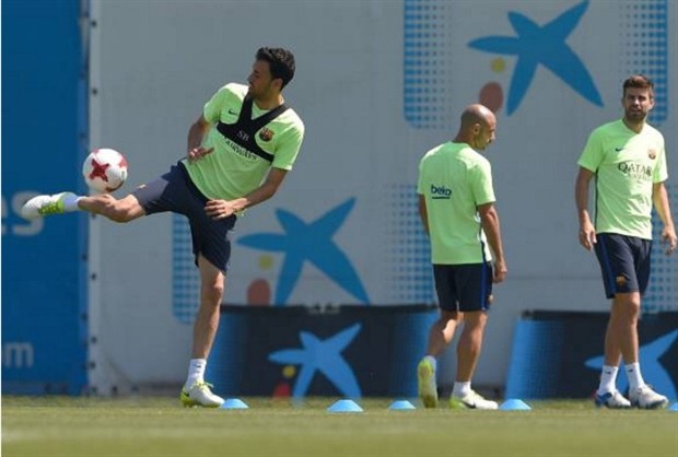 Messi, Enrique u sầu trong buổi tập trước thềm Cúp nhà vua - Bóng Đá