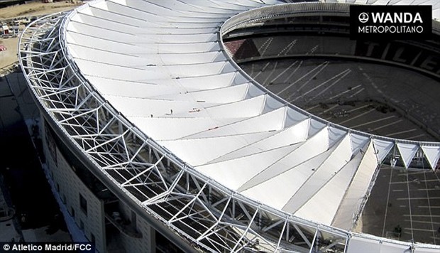 Sân mới của Atletico dần hình thành, 6 tuần nữa hoàn tất - Bóng Đá