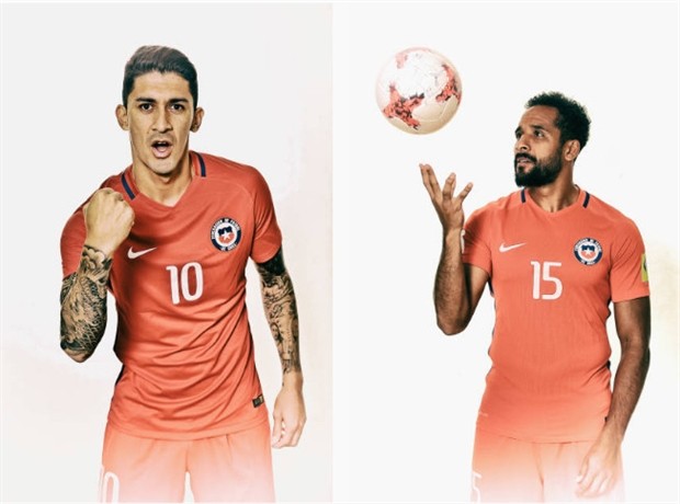 Vidal cực chất trong loạt ảnh chân dung của tuyển Chile - Bóng Đá