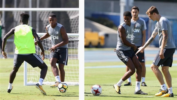 'Người mẫu' Pogba chăm chỉ tạo dáng trên sân tập của Man Utd - Bóng Đá
