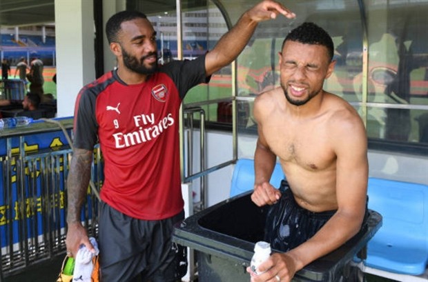 Lacazette cùng dàn sao Arsenal tự tin múa quyền tại Thượng Hải - Bóng Đá