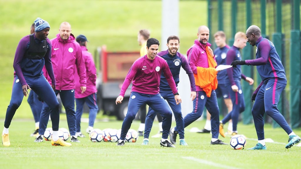 Ảnh tập Man City - Bóng Đá