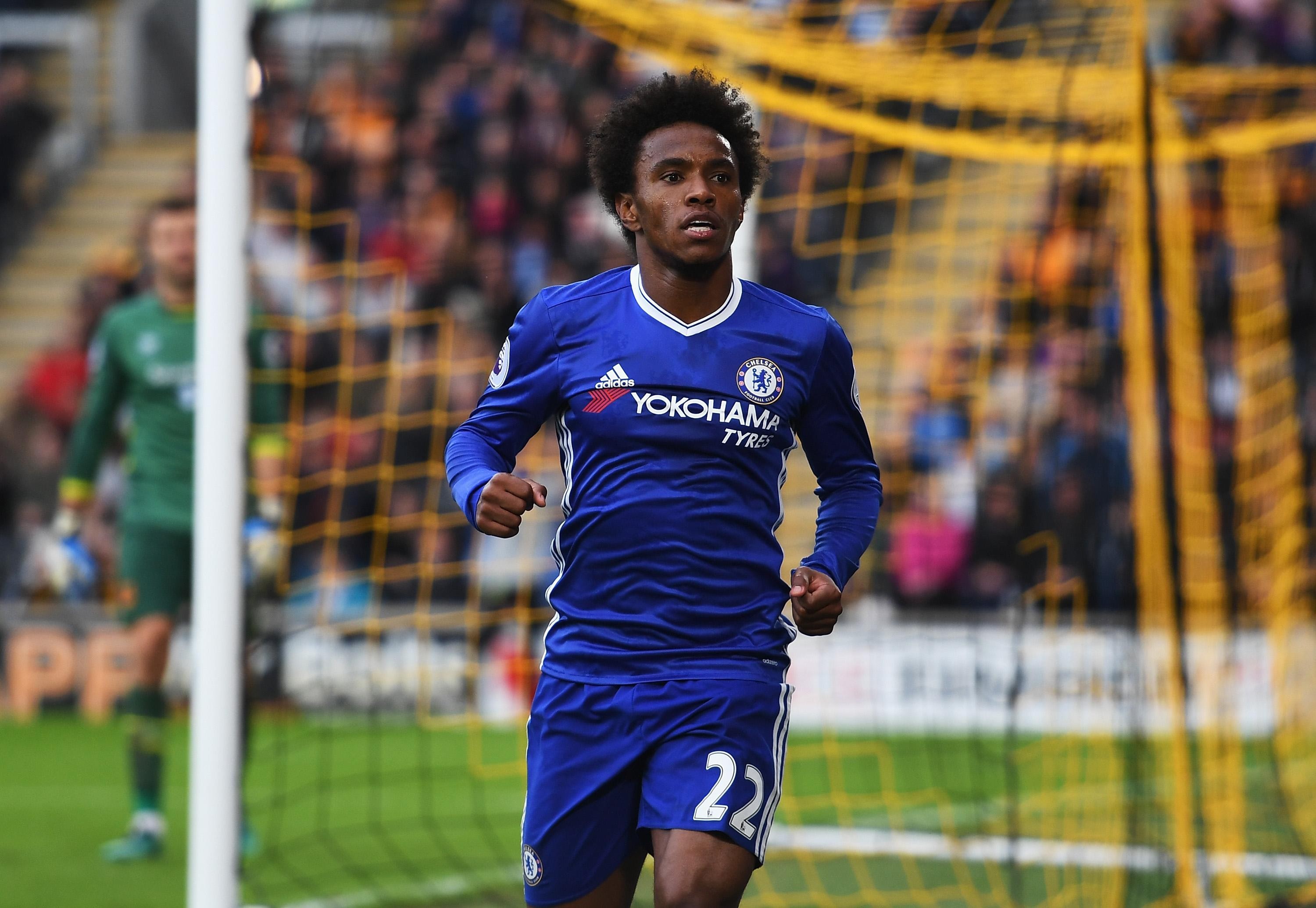 Từ chối M.U, Willian một mực trung thành với Chelsea - Bóng Đá