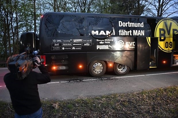 TOÀN CẢNH vụ tấn công ở Dortmund: Có dấu hiệu khủng bố - Bóng Đá