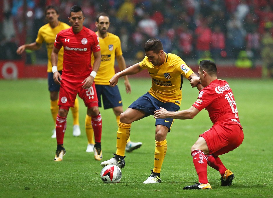 Được chào đón như nhà vô địch, Atletico không ghi nổi bàn nào trước Toluca - Bóng Đá