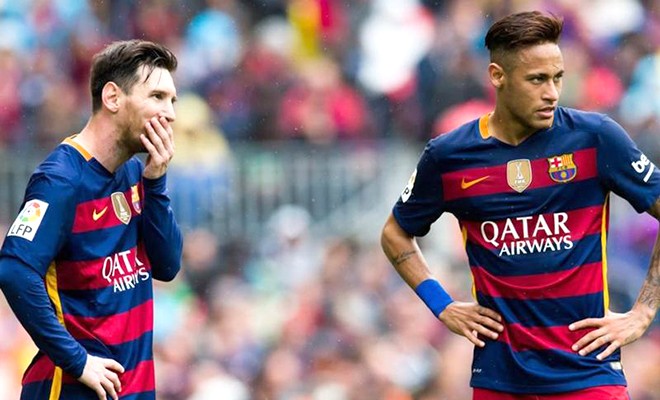 Neymar rời Barca là vì cái bóng của Messi - Bóng Đá