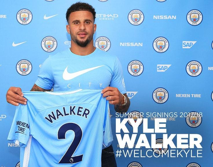 CHÍNH THỨC: Kyle Walker gia nhập Man City - Bóng Đá