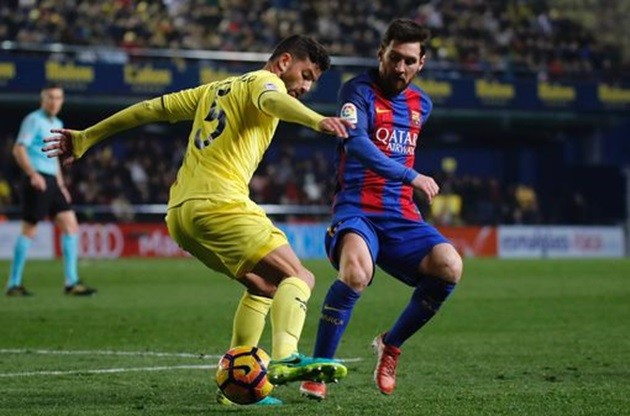 Chùm ảnh: Villarreal suýt chút nữa hạ được Barca - Bóng Đá