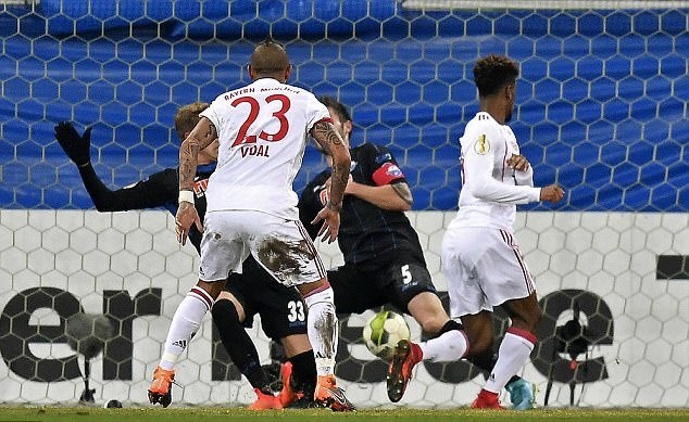 Paderborn 0-6	Bayern Munich: Hùm xám kiêu hãnh vào bán kết - Bóng Đá