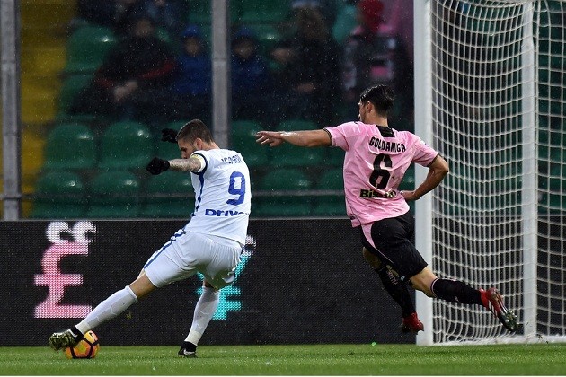 Chùm ảnh: Inter Milan gian nan vượt ải Palermo - Bóng Đá