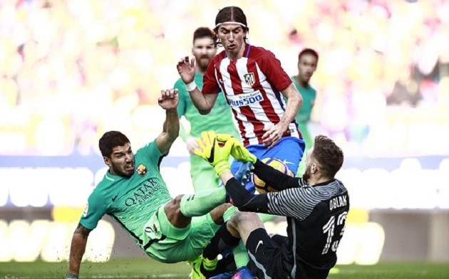 TRỰC TIẾP Atletico Madrid 0-0 Barcelona: Messi đá phạt chạm xà (Hết hiệp 1) - Bóng Đá