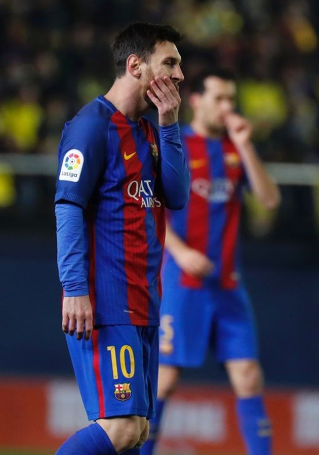 Chùm ảnh: Villarreal suýt chút nữa hạ được Barca - Bóng Đá