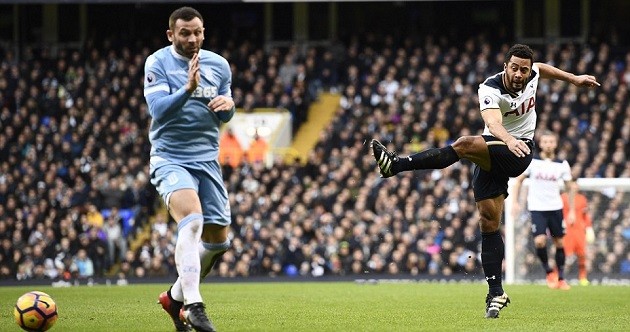 Chùm ảnh: Hat-trick của Harry Kane giúp Tottenham hủy diệt Stoke City - Bóng Đá