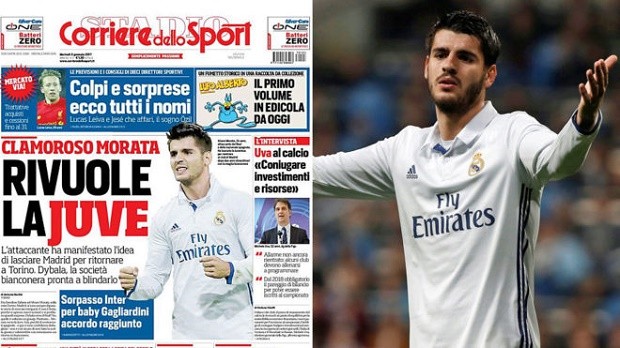 Không hạnh phúc tại Real, Morata tính đường 'đào tẩu'? - Bóng Đá