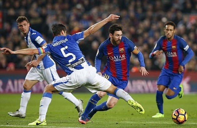Hai lần xé lưới Leganes, Messi giúp Barca nhọc nhằn giành chiến thắng - Bóng Đá