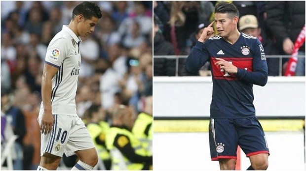 Tương lai James Rodriguez nằm trong tay Bayern Munich - Bóng Đá
