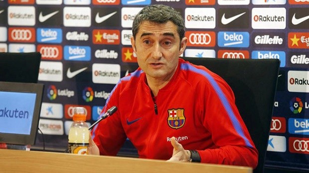 Valverde hạ thấp tầm quan trọng của cuộc đối đầu Atletico Madrid - Bóng Đá
