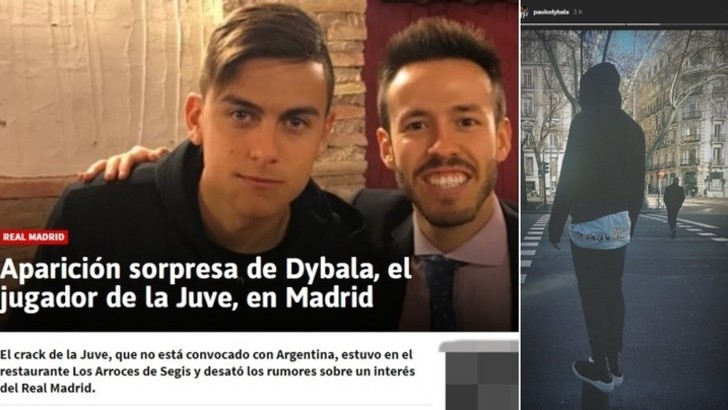 Bị loại khỏi tuyển quốc gia, Dybala đi 'xem mắt