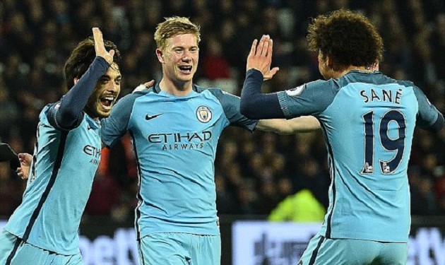 Chùm ảnh: Man City nhàn hạ vượt qua West Ham trong lần tái đấu - Bóng Đá