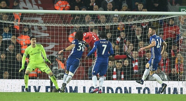 Chùm ảnh: Chelsea mất điểm đáng tiếc trước Lữ đoàn đỏ - Bóng Đá