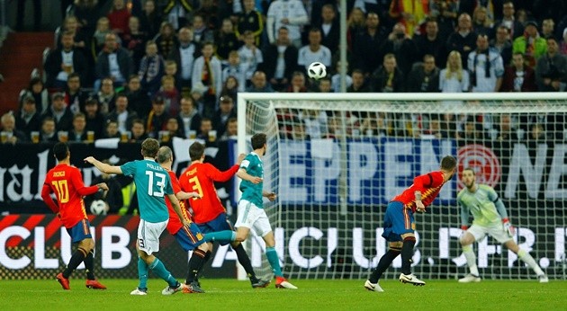 De Gea xuất sắc, Tây Ban Nha vẫn bị cầm hòa bởi siêu phẩm của Muller - Bóng Đá
