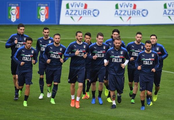 ảnh tập luyện của italia - Bóng Đá