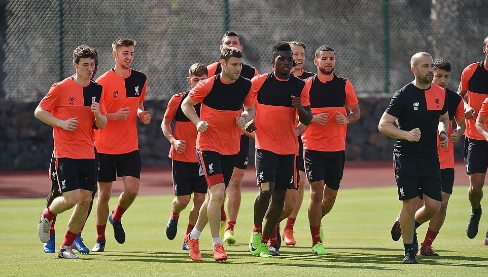 liverpool tập luyện - Bóng Đá