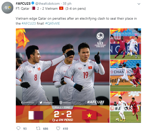 phản ứng cđV châu Á - Bóng Đá