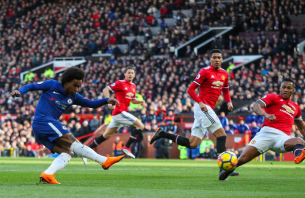 TRỰC TIẾP Man United 0-1 Chelsea: Lại là Willian (Hiệp 1) - Bóng Đá