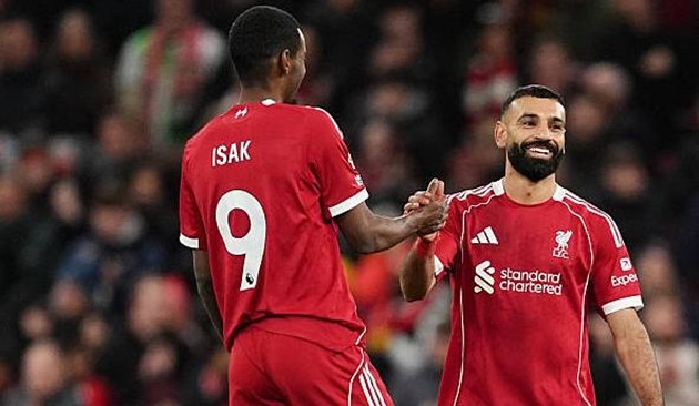 Alexander Isak có thể thay thế vai trò của Mohamed Salah.