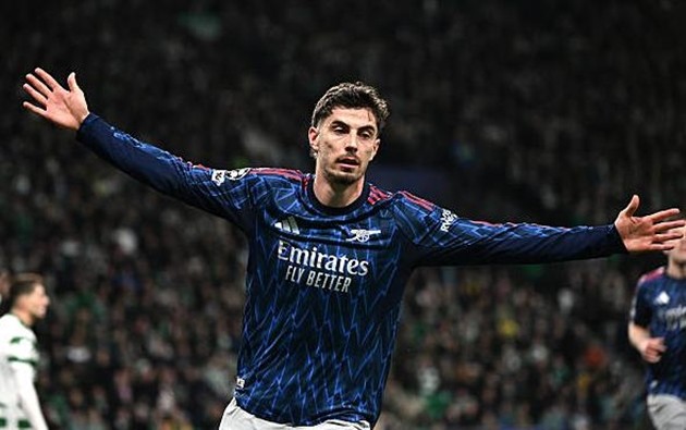 Havertz là mắt xích quan trọng trong hệ thống chiến thuật của Arsenal.